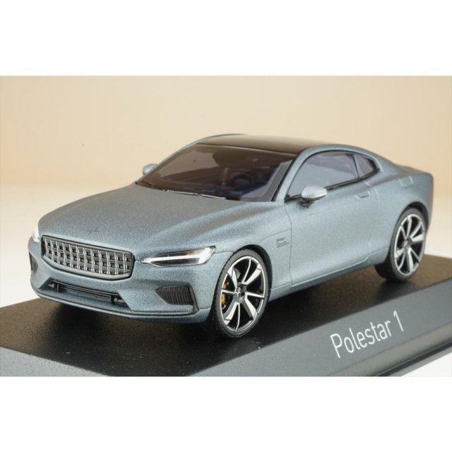 新品 1/43 ノレブ ボルボ ポールスター1 マグネシウム シルバー ノレブ 1/43 ポールスター 1 2020 スノーホワイト ブラック