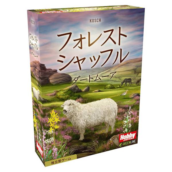 【1月予約】ホビージャパン フォレストシャッフル：ダートムーア 日本語版 アナログゲーム 3558380136200