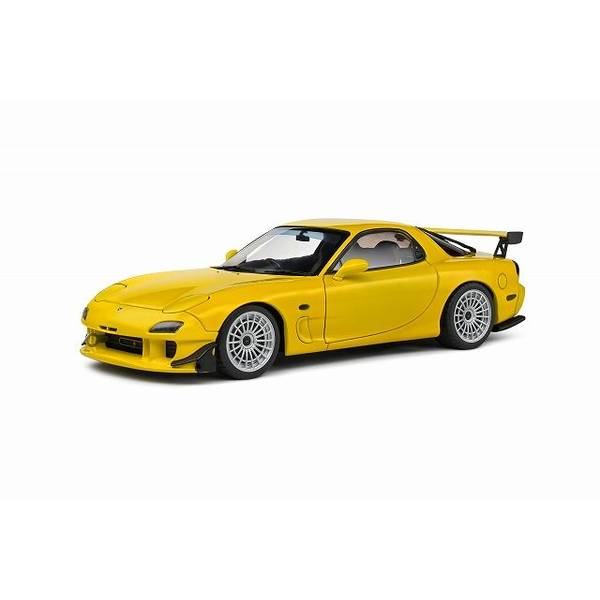 ソリド 1/18 マツダ RX-7 FD3S ストリートファイター 1994 イエロー 完成品ミニカー S1810603