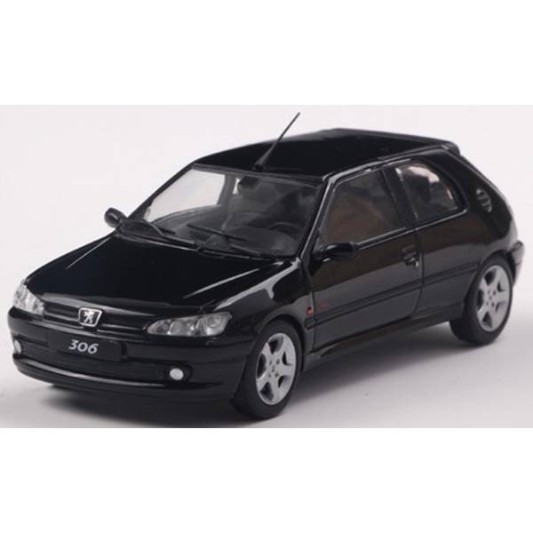 【10月予約】ソリド 1/43 プジョー 306 S16 1994 ブラック 完成品ミニカー S4311405