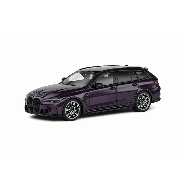ソリド 1/43 BMW G81 M3 ツーリング 2023 バイオレット 完成品ミニカー
