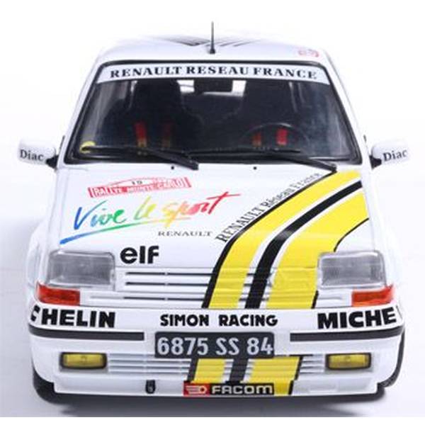 6月予約】ソリド 1/18 ルノー 5 GT ターボ Mk.2 No.19 1989 WRC ラリー