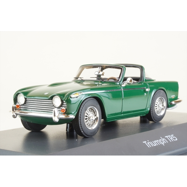 シュコー 1/43 トライアンフ TR5 グリーン 完成品ミニカー