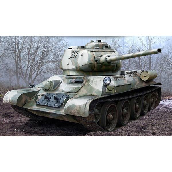 ICM 1/35 ソビエト T-34/76 1943 初期型 スケールモデル 35365