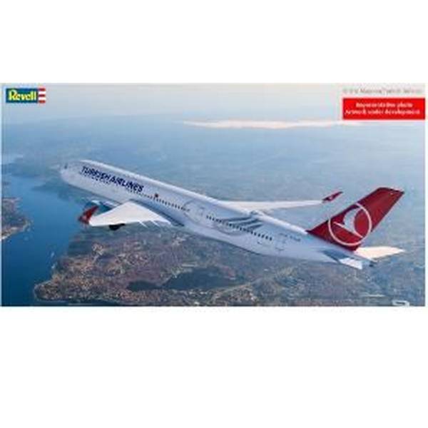 ドイツレベル 1/144 エアバス A350-900「トルコ航空」 スケールモデル 03773