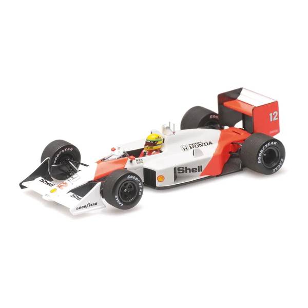 1/43 マクラーレン ホンダ MP4/4 No.12 1988 F1 ブラジルGP A.セナ 完成品ミニカー 547884112 【在庫品】