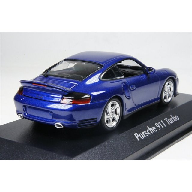 マキシチャンプ 1/43 ポルシェ 911 ターボ (996) 1999 ブルー