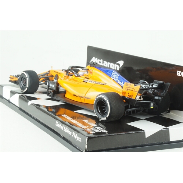 ミニチャンプス 1/43 マクラーレン ルノー MCL33 No.55 2018 F1