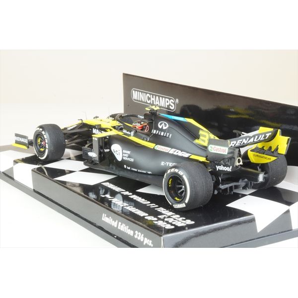 ミニチャンプス　ルノーR.S.20 ダニエル・リカルド　アイフェルGP 1/43 楽天市場】ミニチャンプス 1/43 ルノー F1 R.S.20 アイフェルGP