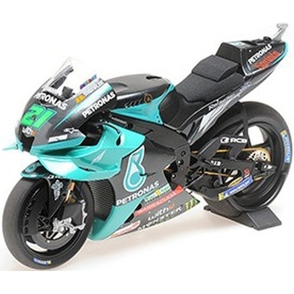 ミニチャンプス 1/12 ヤマハ YZR-M1 No.21 チーム ペトロナス ヤマハ SRT 2021 モトGP F.モルビデリ 完成品ミニカー 122213021