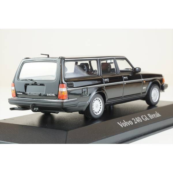 マキシチャンプス　1/43　ボルボ240GL マキシチャンプス 1/43 ボルボ 240 GL ブレーク 1986 ブラック