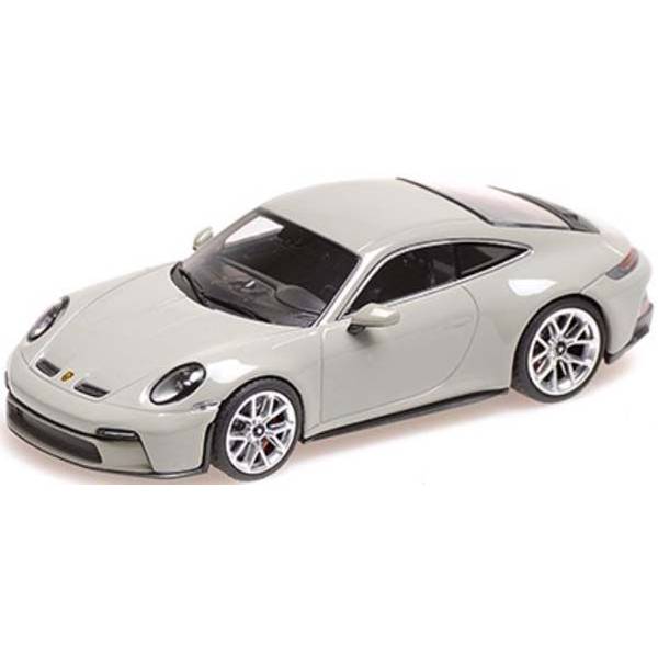 ミニチャンプス 1/43 ポルシェ 911 992 GT3 ツーリング 2021 チョーク/シルバーホイール 完成品ミニカー 410069600