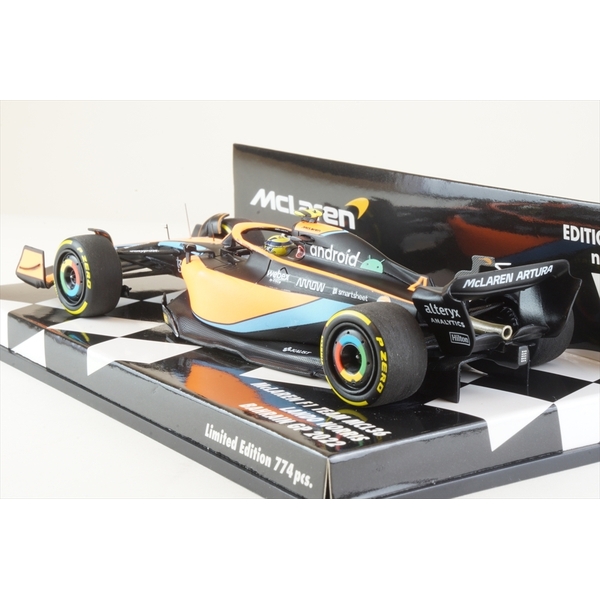 スパーク 1/43 マクラーレン MCL36 2022 F1 シンガポールGP 5位 #3 D