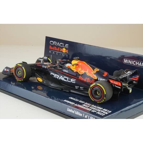 ミニチャンプス 1/43 レッドブル RB18 No.1 2022 オラクル F1
