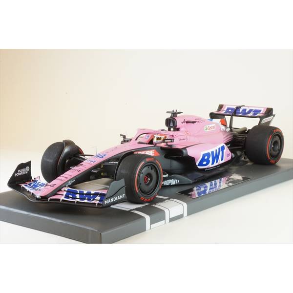 ミニチャンプス 1/43 アルピーヌ A521 No.14 2021 F1 バーレーンGP F