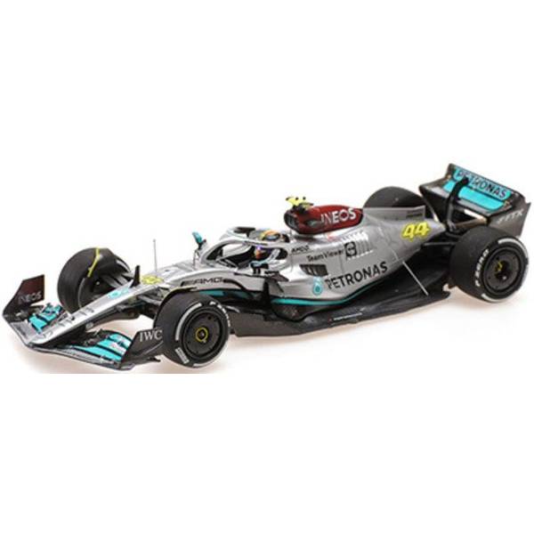 ミニチャンプス 1/43 メルセデスAMG F1 W13 E パフォーマンス No.44 2022 F1 フランスGP L.ハミルトン F1参戦300戦目 完成品ミニカー 417221244