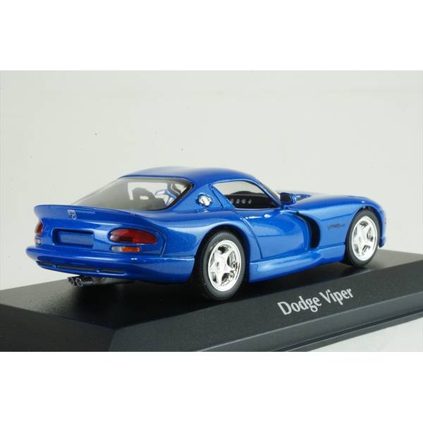マキシチャンプス 1/43 ダッジ バイパー クーペ 1993 ブルーメタリック
