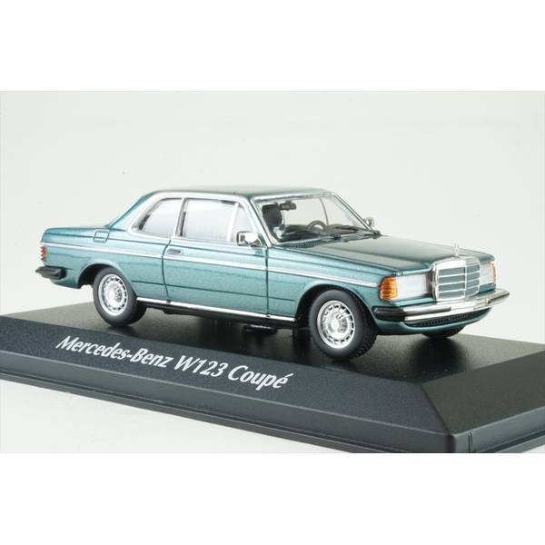 マキシチャンプス 1/43 メルセデス・ベンツ W123 230CE 1976 ペトロル 完成品ミニカー 940032224