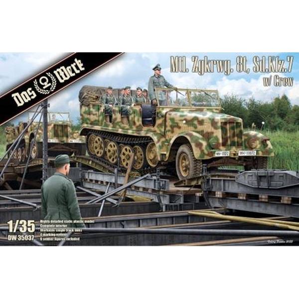 バンダイ 1/48 ハーフトラック2個セット F-toys Confect - 1/144 8トンハーフトラック Sd.Kfz.7 #5