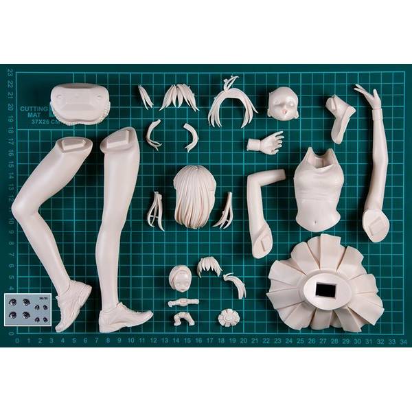 クルシマ製作所 1/5.5 やすみちゃんチアリーダー'24 成形色