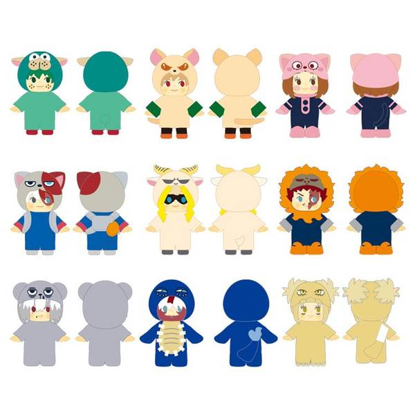 【12月予約】僕のヒーローアカデミア 僕のヒーローアカデミア トレーディングコスチュームキューピー 第二弾 アニマルVer. 9個入BOX キャラグッズ 4518297093781