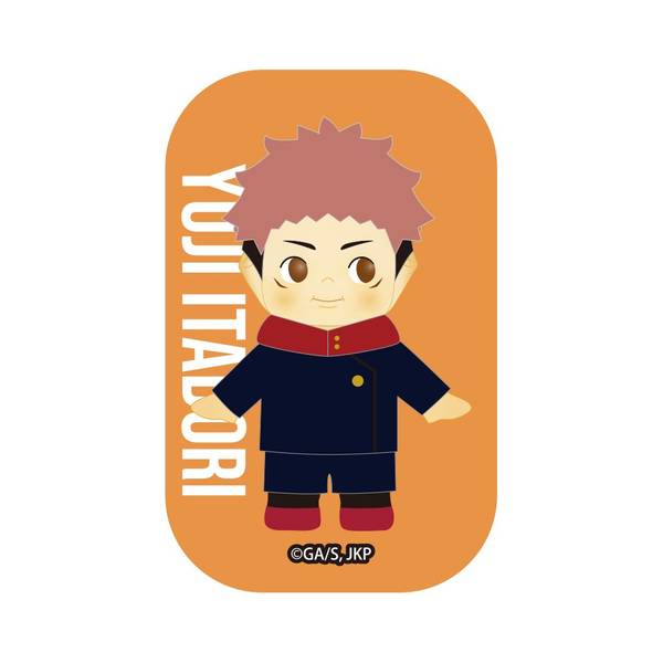 【9月予約】呪術廻戦 コスチュームキューピー スクエア缶バッジ 虎杖悠仁 キャラグッズ 4518297093866