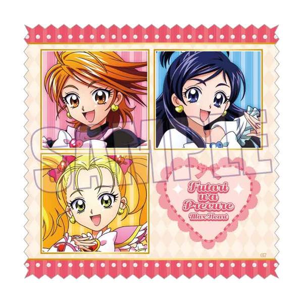 【11月予約】ふたりはプリキュアMax Heart マイクロファイバークロス B Action ver. キャラグッズ 4522776101317