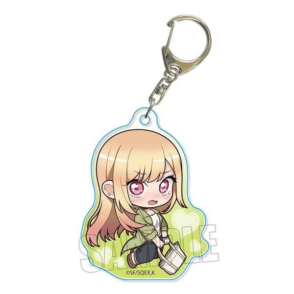 【10月予約】その着せ替え人形(ビスク・ドール)は恋をする ぷかっしゅアクリルキーホルダー 喜多川 海夢(グリーン) キャラグッズ 4522776238372