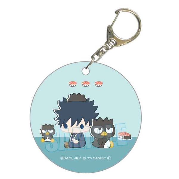 【10月予約】呪術廻戦 × サンリオキャラクターズ やわらかクリアチャーム 伏黒 恵×バッドばつ丸 キャラグッズ 4522776247619