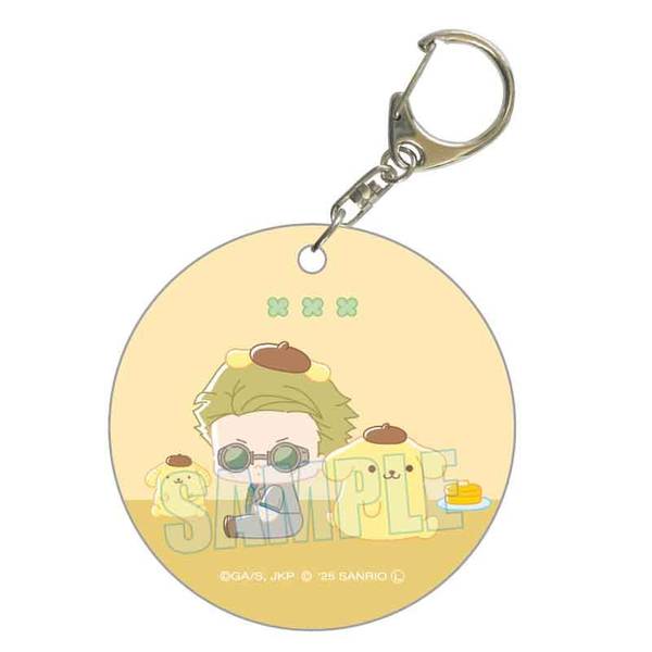 【10月予約】呪術廻戦 × サンリオキャラクターズ やわらかクリアチャーム 七海 建人×ポムポムプリン キャラグッズ 4522776247640