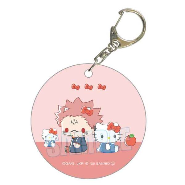 【10月予約】呪術廻戦 × サンリオキャラクターズ やわらかクリアチャーム 宿儺×ハローキティ キャラグッズ 4522776247695