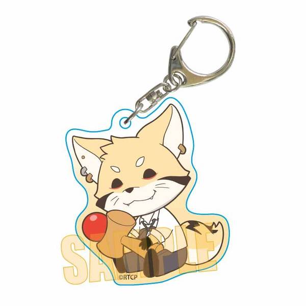 【10月予約】あらいぐま カルカル団 ぎゅぎゅっとアクリルキーホルダー コミカル キャラグッズ 4522776276831