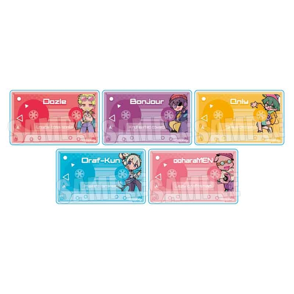 ドズル社 トレーディングアクリルカード Rhythm DOZLE Corp. 5個入BOX