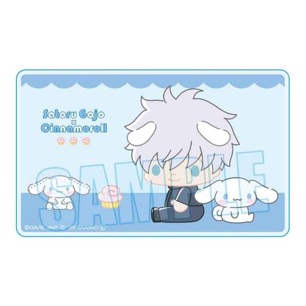 【10月予約】呪術廻戦 × サンリオキャラクターズ アクリルカード 五条 悟×シナモロール キャラグッズ 4522776276961