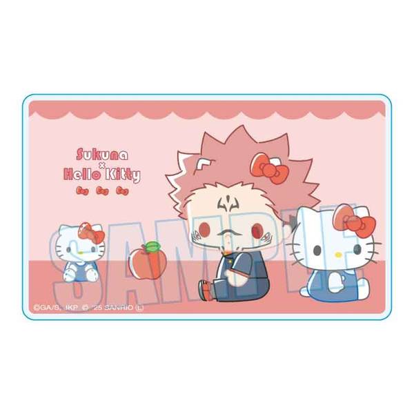 【10月予約】呪術廻戦 × サンリオキャラクターズ アクリルカード 宿儺×ハローキティ キャラグッズ 4522776277005