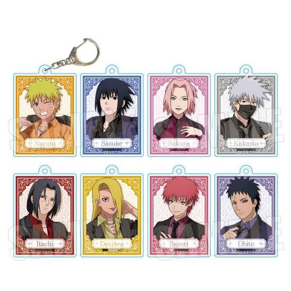 【3月予約】NARUTO-ナルト- 疾風伝 トレーディングアクリルキーホルダー Dress Up ver. 8個入BOX キャラグッズ 4522776277357