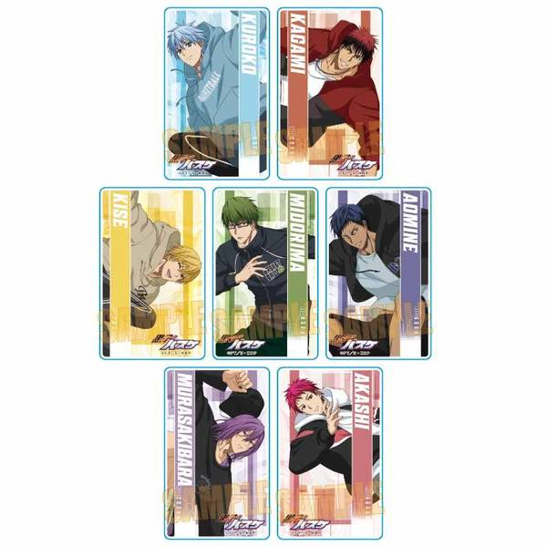 【3月予約】黒子のバスケ トレーディングアクリルプレート パルクールver. 7個入BOX キャラグッズ 4522776277562