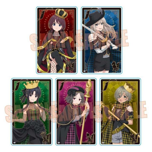 【2月予約】ガールズバンドクライ トレーディングアクリルカード チェス 5個入BOX キャラグッズ 4522776280180