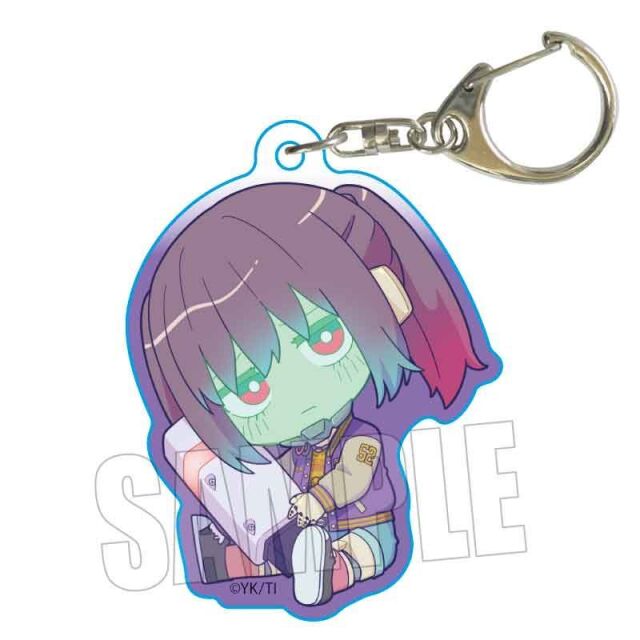 銀河特急ミルキーサブウェイ　リョウコ　仙台限定キーホルダー アニメ『銀河特急 ミルキー☆サブウェイ』 ぎゅぎゅっとアクリル