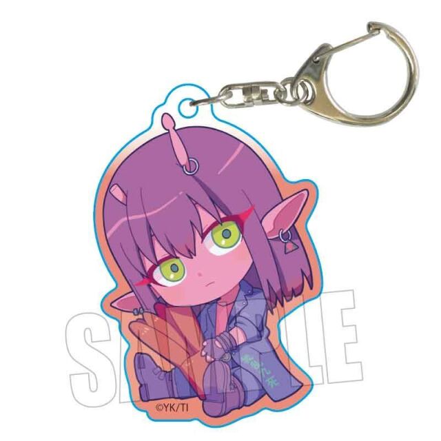 【2月予約】アニメ『銀河特急 ミルキー☆サブウェイ』 ぎゅぎゅっとアクリルキーホルダー アカネ キャラグッズ 4522776280357