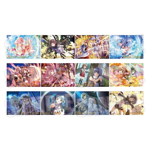 魔法少女まどか☆マギカ Magia Exedra トレーディング箔押しブロマイド 12個入BOX