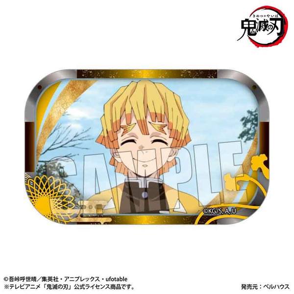 【10月予約】『テレビアニメ「鬼滅の刃」柱稽古編』 メモリーズスクエア缶バッジ 我妻 善逸 キャラグッズ 4522776568646