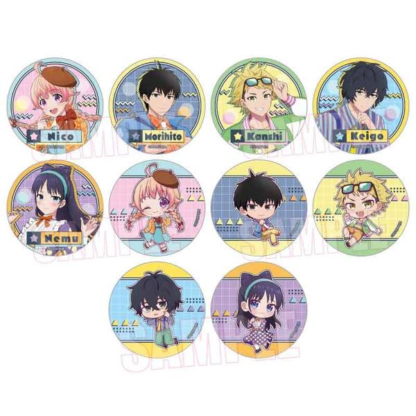 【10月予約】TVアニメ『ウィッチウォッチ』 トレーディング缶バッジ レトロポップver. 10個入BOX キャラグッズ 4522776571080