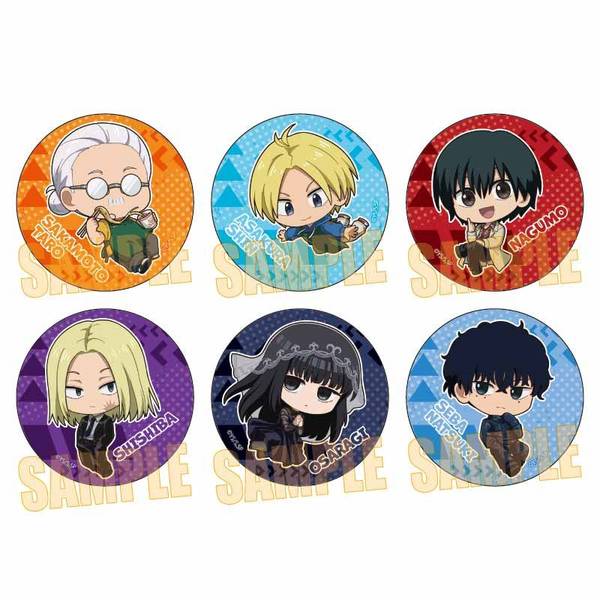 アニメ「鬼滅の刃」刀鍛冶の里編 メモリーズスクエア缶バッジ 鬼ver