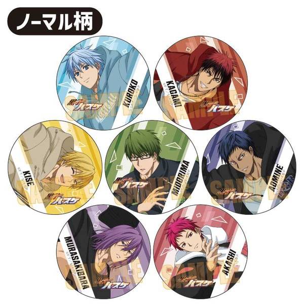 【3月予約】黒子のバスケ トレーディング缶バッジ パルクールver. 8個入BOX キャラグッズ 4522776572520