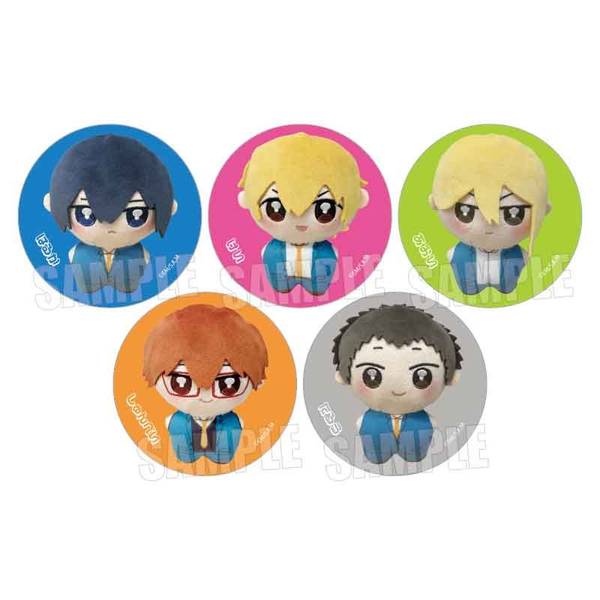 【1月予約】忘却バッテリー トレーディング缶バッジ ぽにすてっぷ 5個入BOX キャラグッズ 4522776572896