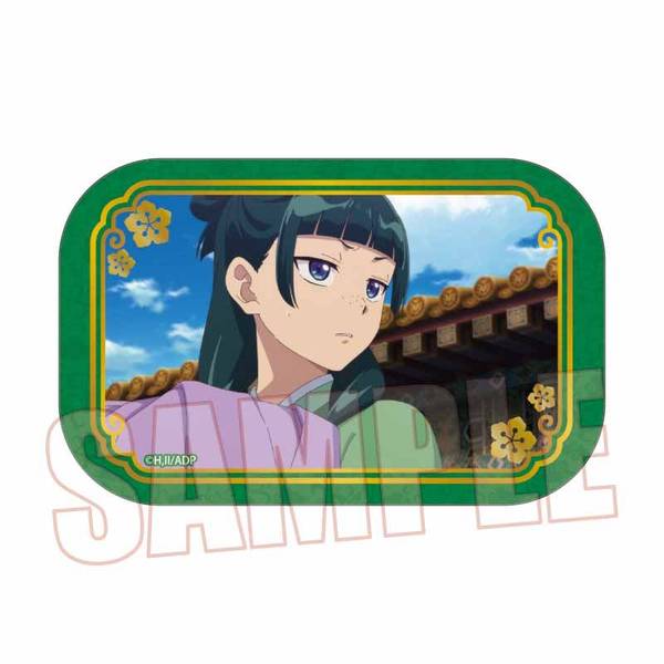 【1月予約】薬屋のひとりごと メモリーズスクエア缶バッジ 猫猫B キャラグッズ 4522776573343