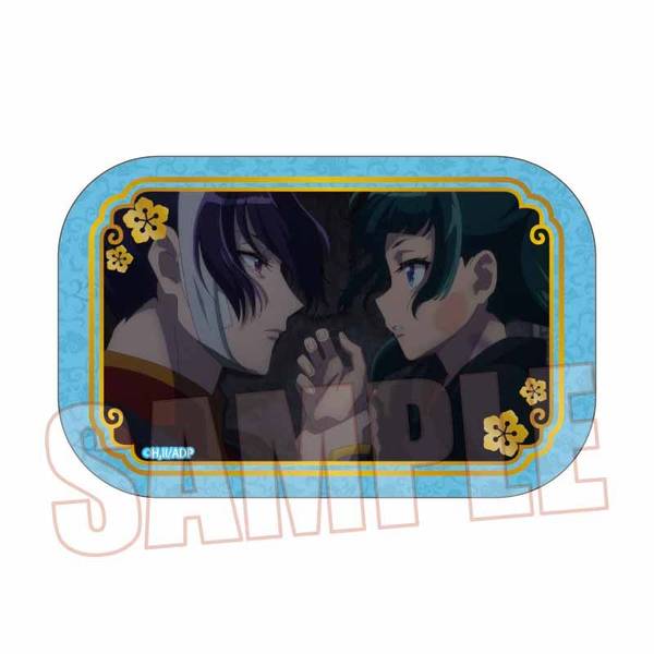 【1月予約】薬屋のひとりごと メモリーズスクエア缶バッジ 猫猫&壬氏B キャラグッズ 4522776573428