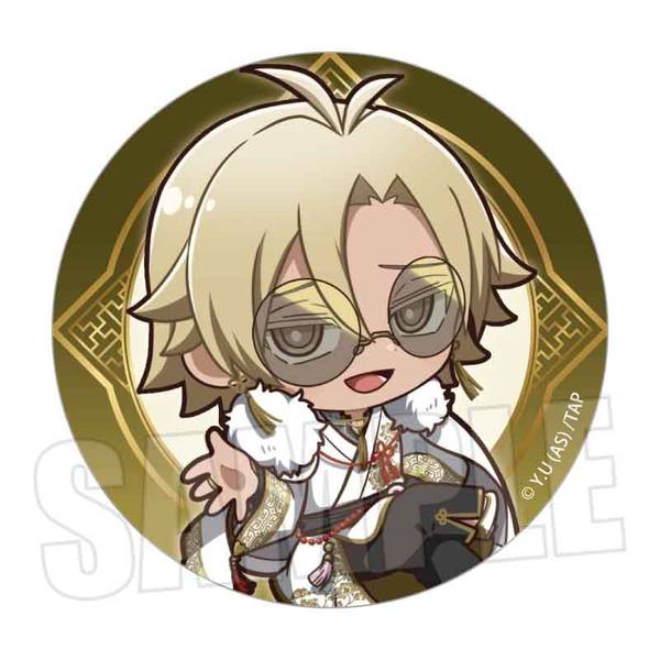 【1月予約】桃源暗鬼 缶バッジ 桃宮 唾切 中華風マフィアver. キャラグッズ 4522776573640