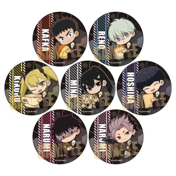 【1月予約】怪獣8号 トレーディング缶バッジ ぎゅぎゅっと Part2 7個入BOX キャラグッズ 4522776573657